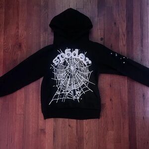 Young thug X OG sp5der hoodie black